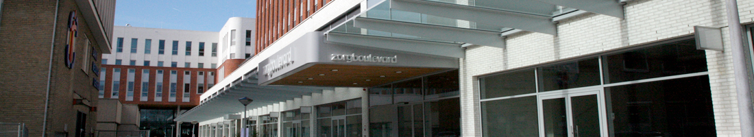 Gebouw van de Zorgboulevard bij het Zaans Medisch Centrum.
